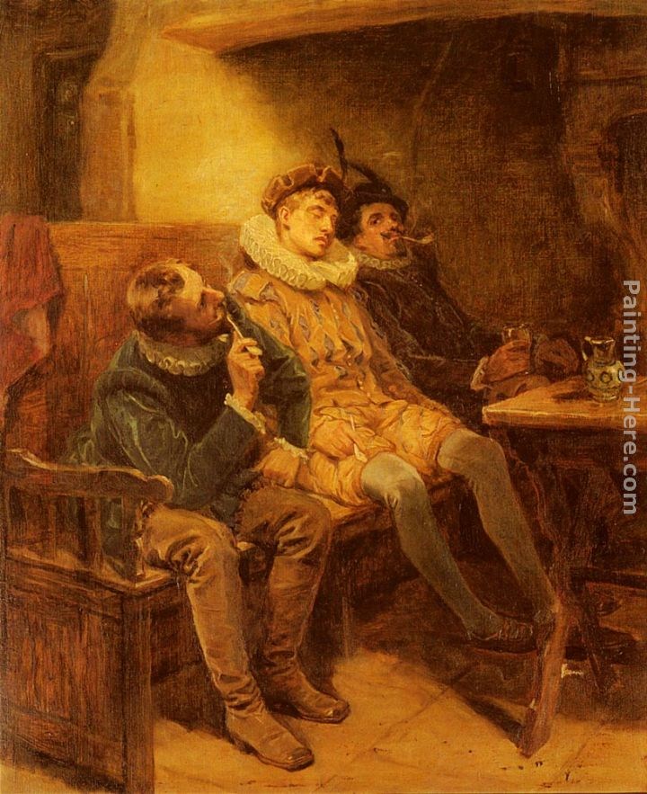 Ralph Hedley His First Smoke